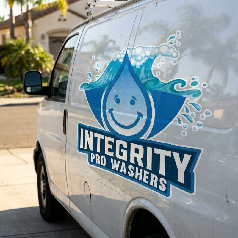 Integrity Pro Washers service vehicle ready for your project